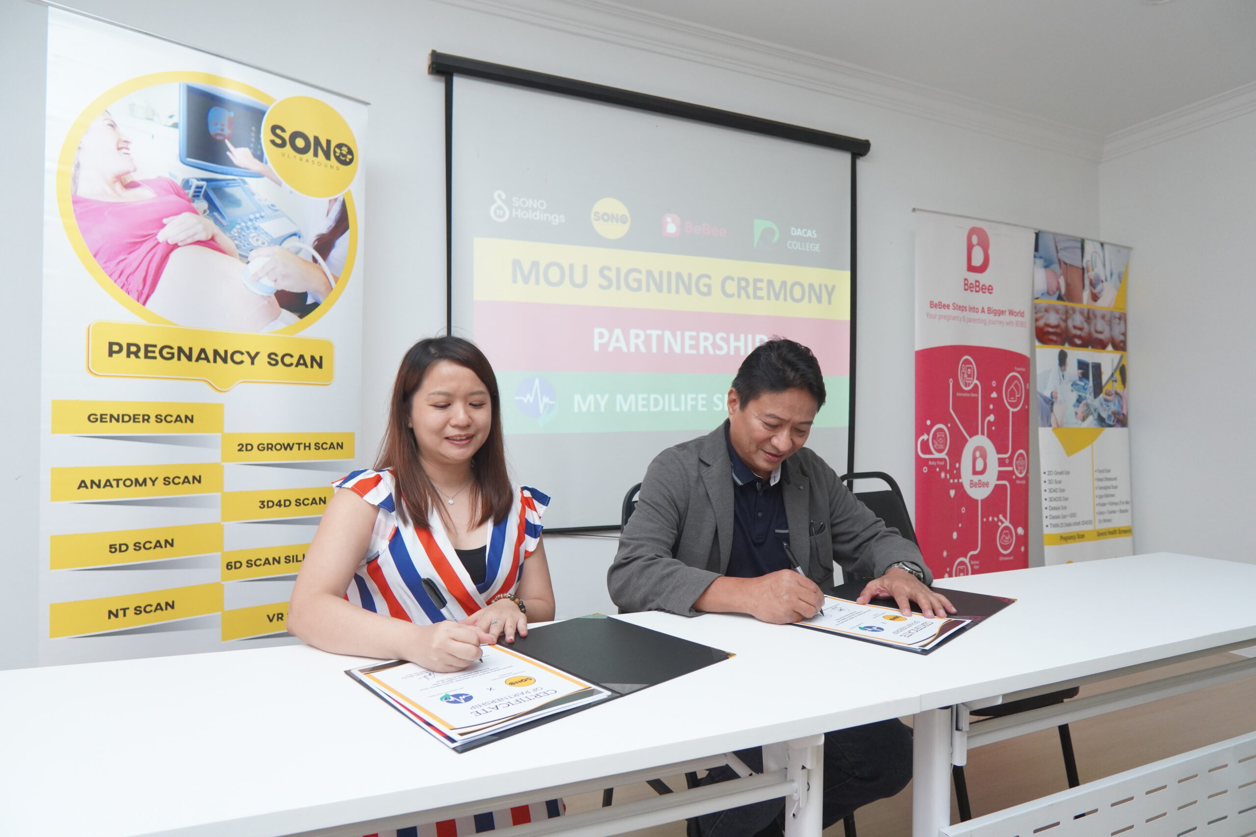 MOU Signing for Bebee Retail Licensee and MOU Bebee Partnership