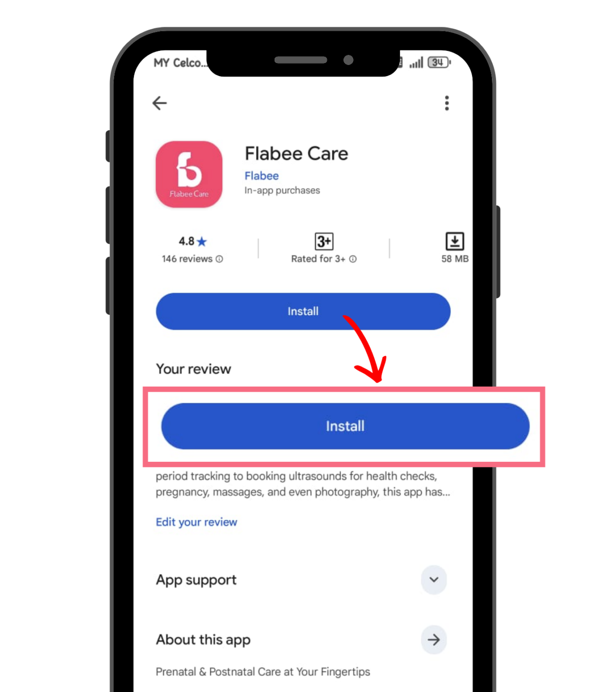 Install Flabee Care