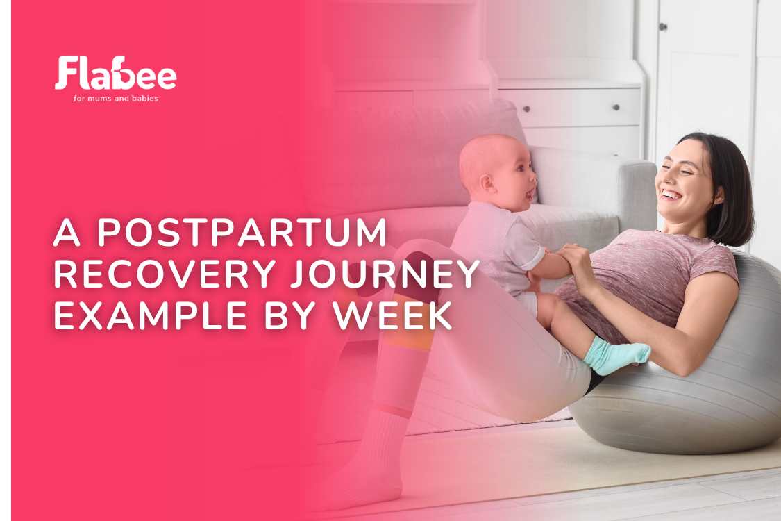 A Postpartum Recovery Journey Example by Week