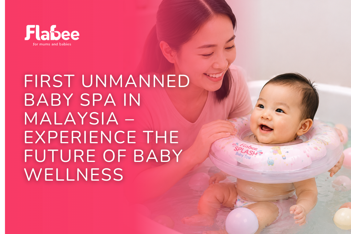 First Unmanned Baby Spa in Malaysia – Experience the Future of Baby Wellness