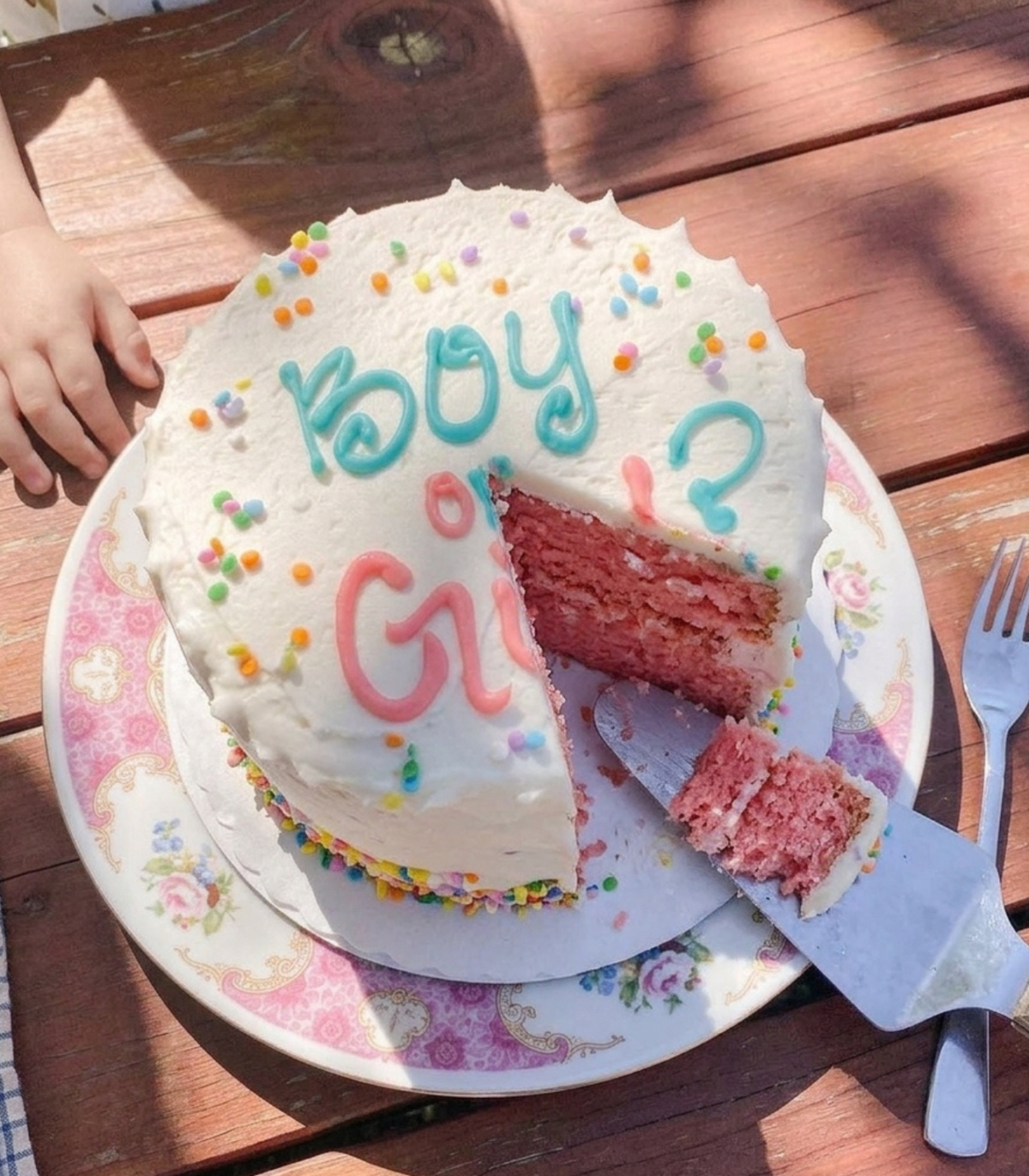 Gender Reveal Cake in Malaysia