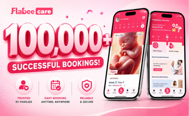 Reaching over 100,000 successful bookings