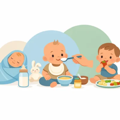 Baby Feeding Schedule by Age From 0 to 12 Months