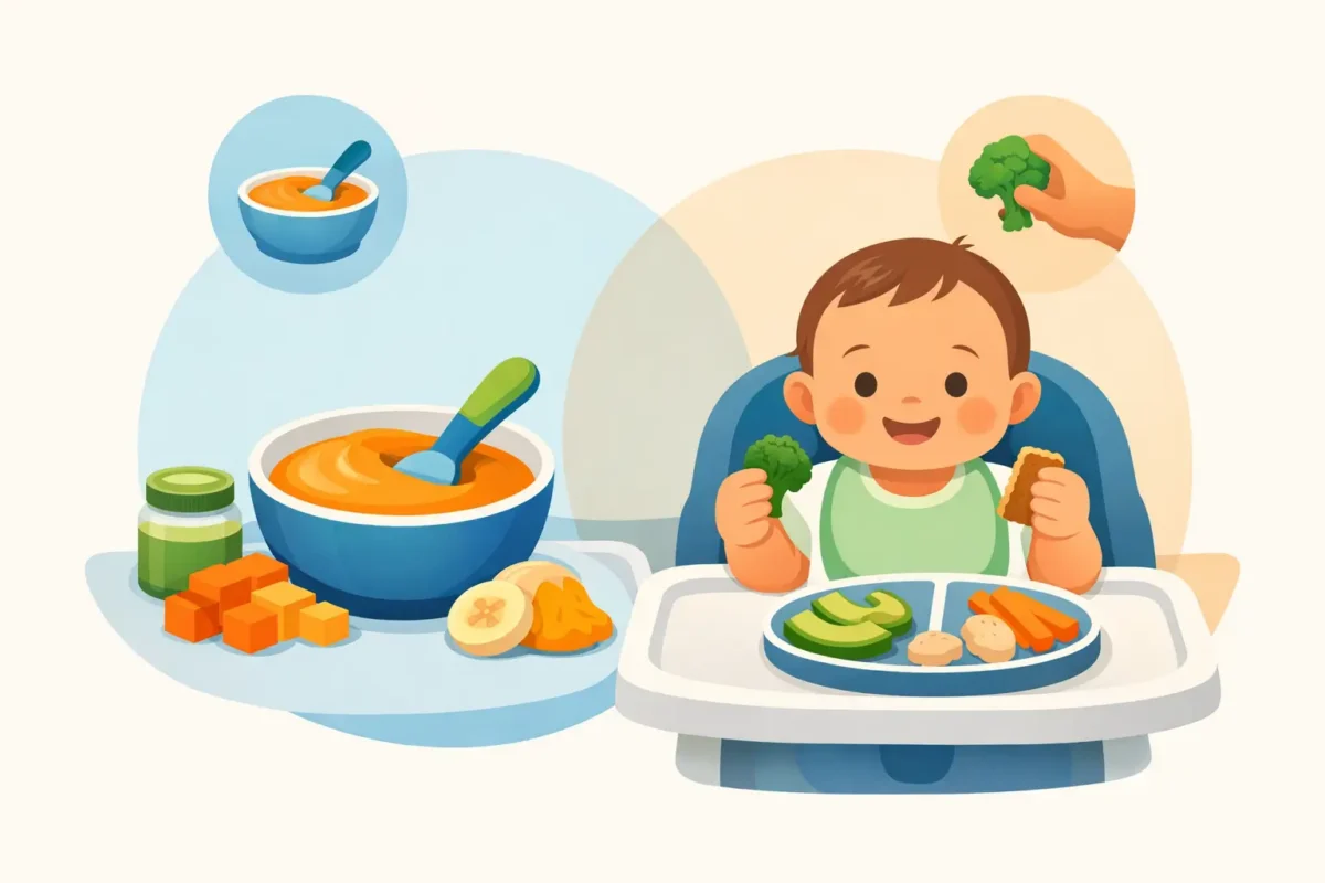 Baby Puree or Finger Foods? Starting Solids