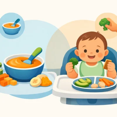 Baby Puree or Finger Foods? Starting Solids