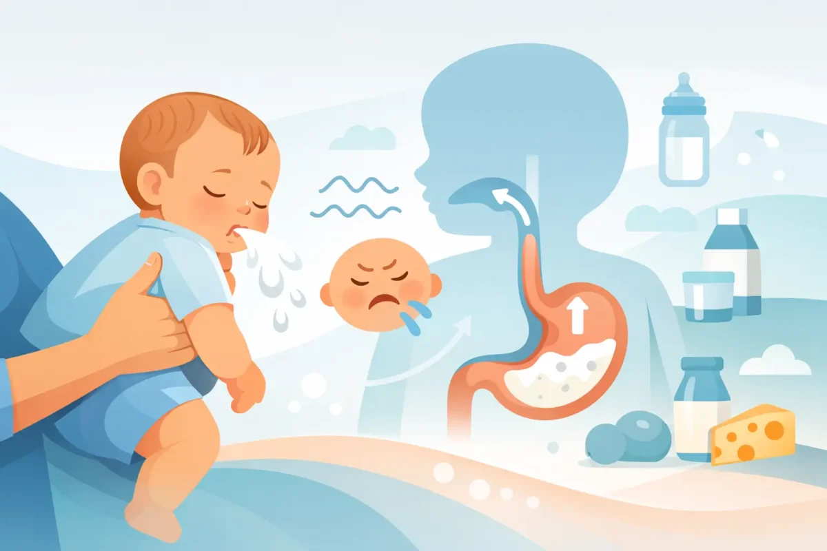 Baby Reflux Causes: Why Spit-Up Happens