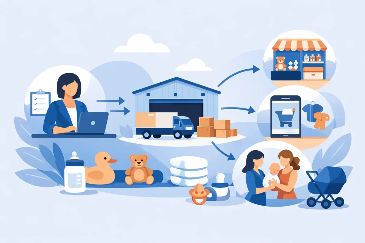 How a Distributor Program for Baby Products Works