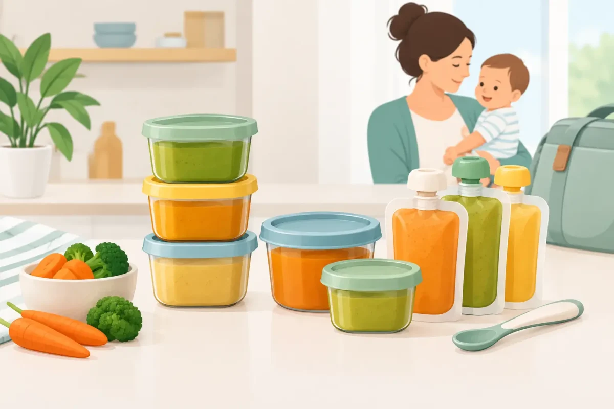 Best Baby Food Storage Containers for Busy Parents