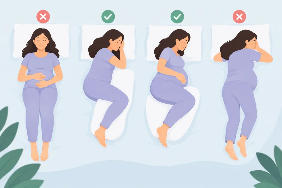Best Pregnancy Sleep Positions for Safer Rest