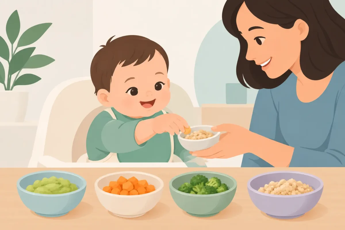 How to Transition Baby to Textures Safely
