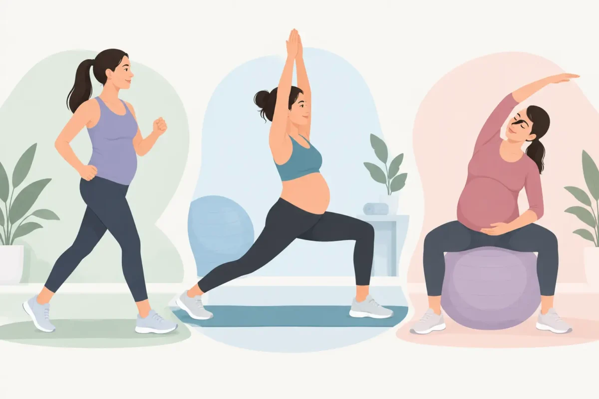 Pregnancy Safe Exercise Guide for Every Trimester