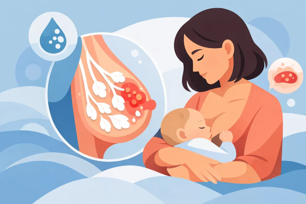 What Causes Clogged Milk Ducts While Breastfeeding?