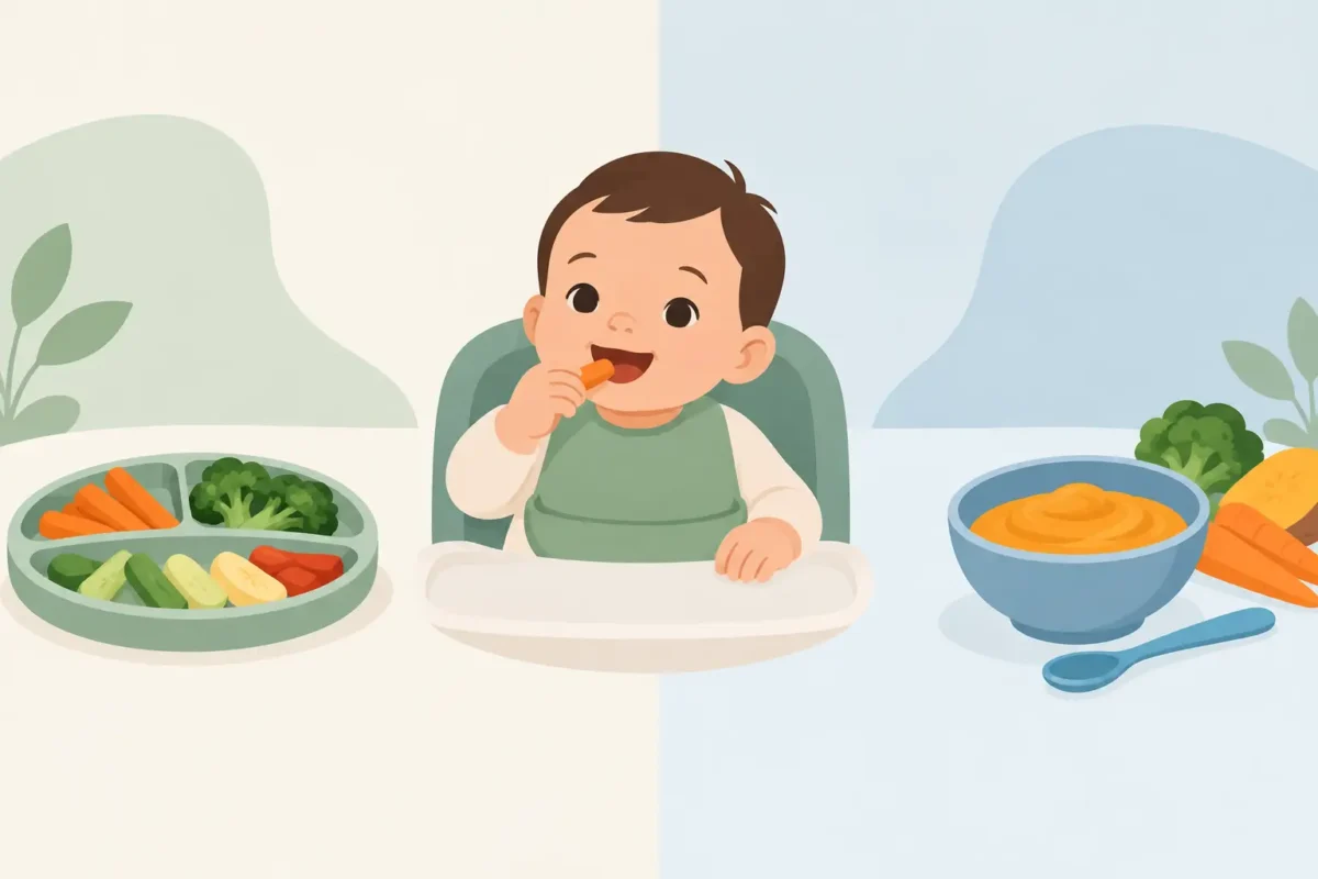 Baby Led Weaning Versus Purees: Which Fits?