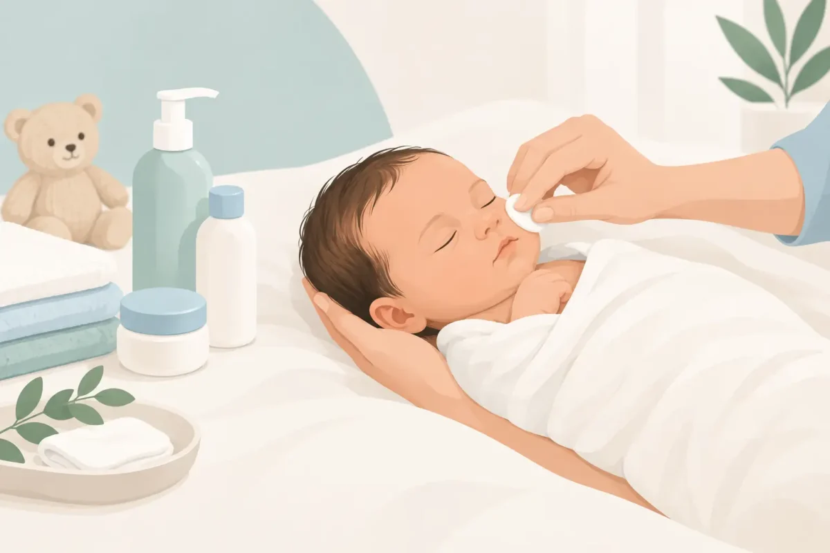 Newborn Skin Care for Baby's First 30 Days