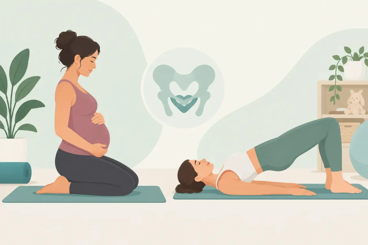 Pelvic Exercises for Pregnancy and Postpartum